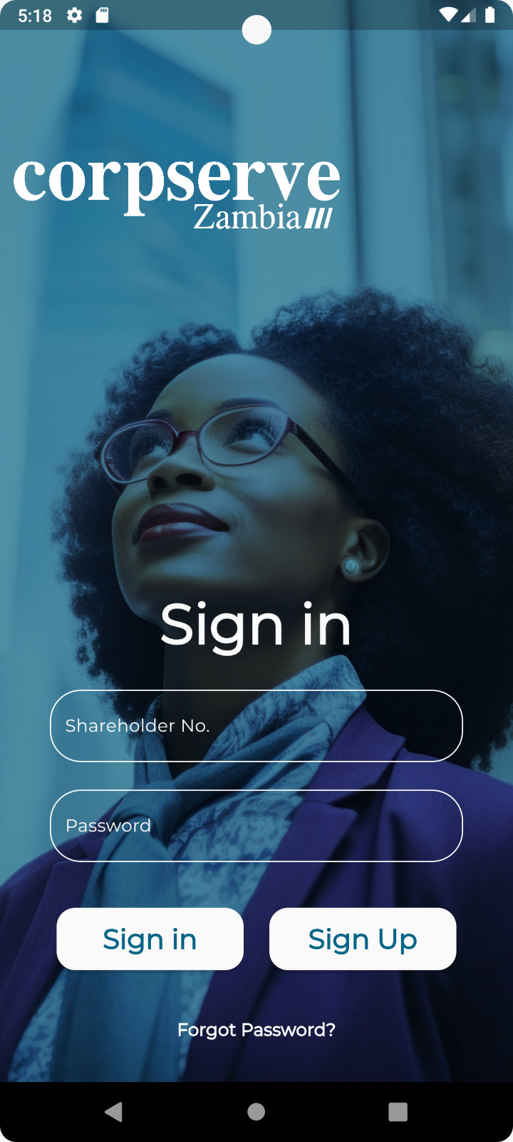 Corpserve Zambia App